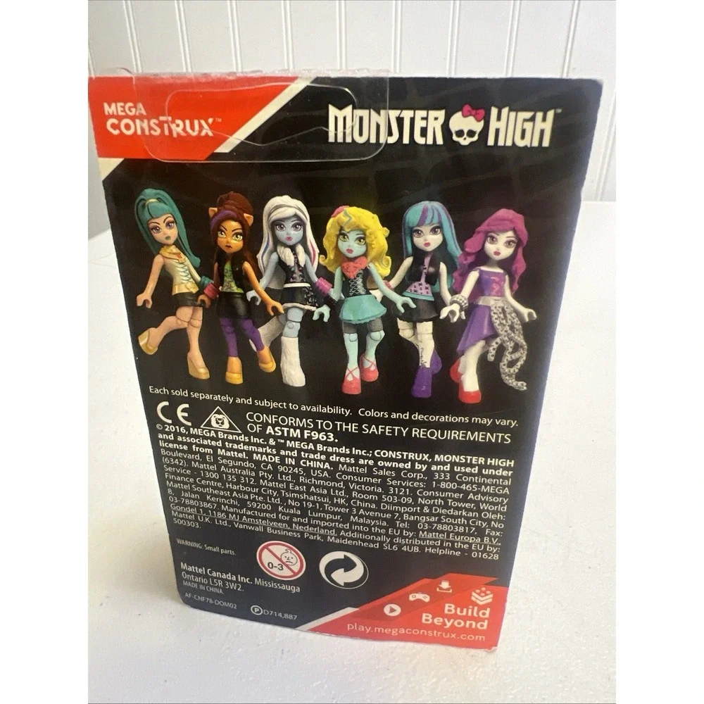 New Monster High LAGOONA BLUE Mega Construx Collection 4